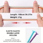 No Tie Shoelace Elastic Round Lock Shoe Laces Sneakers Shoelaces Without Ties Adult Laces For Shoes Shoestrings, Colorful No-Tie Lacing System - Image 2