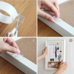 1 Roll Transparent Double Sided Nano Tape, Waterproof Wall Stickers, Reusable Heat Resistant, Bathroom Home Decoration Tapes Nano Double Sided Tape, Heavy Duty Transparent Adhesive Strips, Strong Sticky Multipurpose Reusable Waterproof Mounting Tape - Image 14