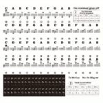 Large Bold Piano Key Stickers For Beginners - Removable Letter Labels For 88/61/54/49/37 Keys, Easy Note Learning, Black - Image 5