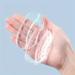 1 Pair/2 Pairs/5 Pairs Gel Heel Cushion Inserts, Transparent Silicone Anti-Slip Shoe Pads For High Heels, Comfortable Half Size Pads For Women'S Footwear - Image 4