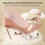 2Pcs High-Heeled Shoes Forefoot Cushion Anti- Foot Cushion Foot Cushion Women'S Half-Size Cushion Anti-Wear Feet Forefoot Shoe Cushion - Image 11