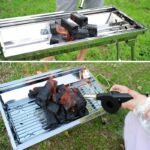 Portable Manual Bbq Blower - Handheld Grill Fan For Outdoor Cooking, Durable Plastic Construction
