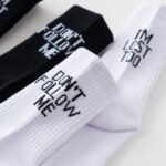 1Pari Unisex "I'M Lost Too" Print Funny Novelty Socks Great Gift For Men Women - Image 10
