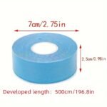 1 Roll Of Kinesiology Tape For Athletic Support - Available In Multiple Sizes, High-Quality Fabric Material ?80%, Non-Washable, Uncharged - Perfect For Gym, Fitness, Tennis, Running, Knee & Muscle Support - Image 4