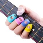 10Pcs Silicone Fingertips Guitar Fingertips Protector, Anti-Skid Wear-Resistant Four Color Fingertips One Set Of Musical Instrument Accessories For Ukulele Guitar Color Fingertips Guitar Accessories