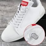 1 Pair 100 Cm/39.37 Inch Lace-Free Elastic Laces, Including 4 Snaps, Comfort Adjustable Loafers Elastic Laces For Adults, The Elderly, Can Be Used For Sports Shoes, Casual Shoes And Other Shoes - Image 4