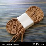 2 Pairs Durable Flat Shoelaces For Sneakers Canvas Shoes, Women & Men - Image 33