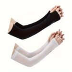 1/2/2 Pairs/3 Pairs Of Nylon Protective Ice Sleeves For Both Men And Women, Which Can Be Used To Cover Thumbs And Arms. Outdoor Activities Such As Driving, Cycling, Running, Fishing, And Ball Sports Require Hand And Arm Protection. - Image 10