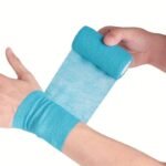 1 Roll Non-Woven Sports Bandages Elastic Self-Adhesive Bandages For Foot Finger Ankle Arm Sport Knee Pad Support - Image 2