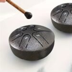 7.62Cm 6-Note Mini Ethereal Drum For Meditation, Percussion, Instruments, Music, Yoga, Education, Black/Green/Purple/Navy/Golden - Image 10