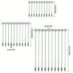 5Pcs, Potted Plant Support Rack/ Flower Vegetable Vine Climbing Bracket/ Balcony Creative Decorative Rack, Plant Fixed Rod Fixed Gardening Flower Plant Branch Dry Fixed Material Fiberglass Rod Rod Bonsai Support Rod Flower Vine - Image 4