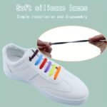 16Pcs Per Pack Of Elastic Silicone Shoelaces With No-Tie Clips, Versatile And Creative Design. - Image 7