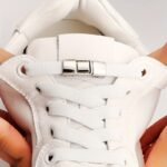 1 Pair No-Tie Shoe Laces, Diamond Cross Locks, Elastic Acetate Sneaker Laces, Easy Access Lazy Shoelaces For Casual Shoes - Image 6