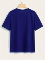 Letter Print T-Shirt, Casual Short Sleeve Crew Neck Top For Spring & Summer, Women'S Clothing - Image 5