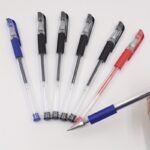 10Pcs Gel Pens Set Black Blue Red Refill Gel Pen Bullet Tip 0.5Mm School & Office Supplies Stationery Kawaii Accessories Stationery Japanese Office School Cute - Image 11