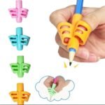 1/4Pcs Students' Stationery Grip Pen Holder, Correcting Posture For Writing With Two Fingers, Correcting Pen Sleeve, Pen Clip Bracket, Fixed Learning Writing Correction Device - Image 8