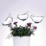 Set Of 5 Self-Watering Globes Designed Like Birds - Ideal For Automatic Watering Of Flowers And Gardening Tools At Home. - Image 2