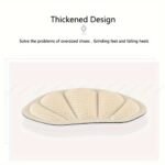 1Pair Sports Shoe Heel Pads, Anti-Wear Non-Slip Heel Care Protectors - Image 4