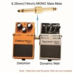 1/4 Inch Male To 1/4 Inch Male Golden-Plated Adapter 6.35 Mm Monochrome Nickel -Plated Plug 6.5M-6.5M Power Amplifier Electronic Organ Audio Connector - Image 4