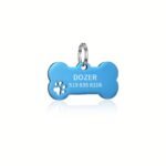 Custom Personalized Engraved Dog Id Tags, Custom Engraved Dog Bone Name Tags For Puppy Small Medium Pet Dogs With Phone Number - Image 5