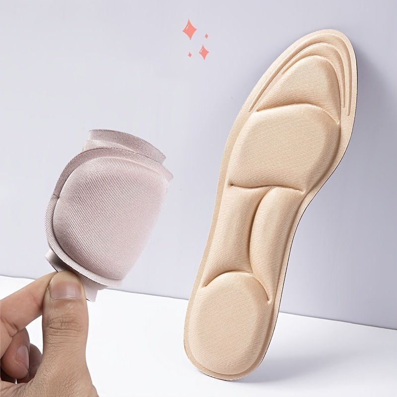 product-Fancyalgo-VirtualModelMatting-cf6de2aeda209ef37168a086d0977b82.jpg 6D Ergonomic Shoe Insoles For Standing Comfort - Soft Cushioned Heel & Toe Relief, Breathable Sweat Absorbent Warmth, Anti- Thick Design For Men & Women, All-Day Support For Work, Running Errands, Shopping, Standing Comfort Insoles | Breathable Footwear | Thick Comfort Insoles, Shoe Accessories - Image 1