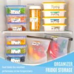 100Pcs Colorful Removable Freezer & Food Storage Labels - Energy Star Certified, Perfect For Kitchen Organization - Image 5