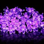 Solar Purple Cherry Blossom String Lights, 8 Function, Courtyard Balcony Outdoor Camping Decoration Light String, Holiday Led Atmosphere Light, 1 String Of 5 Meter 20 Lights Or 6.5 Meter 30 Lights - Image 10