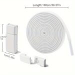 Cosylee Magnetic No-Tie Elastic Shoelaces - 1 Pair, Fashionable & Easy For Sneakers And Boots, Lazy, Suitable For Sports Shoes - Image 2