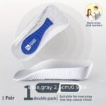1.5-3.5Cm (0.59-1.38In) Invisible Height Increase Insoles Light Weight Soft Elastic Arch Support Breathable Heel Lifting Inserts Arch Support Heel Lift Memory Foam Shoe Pads Orthopedic Soles - Image 11