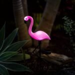 Lchpmy 1Pc/2Pcs/4Pcs/3Pcs/2Set Solar Flamingo Led Stake Lights,, Touch Control, Rechargeable Nickel Battery, Plastic Animal Theme Outdoor Decor For Garden, Lawn, Patio, Pond, Backyard, Halloween - Image 10