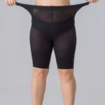 Plus Size Casual Stockings, Women'S Plus Solid High Stretch Short Skinny Pantyhose - Image 6
