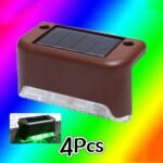 4/6/8-Pack Solar-Powered Led Step Lights Outdoor, Ip65, Auto On/Off Sensor, Solar Panel Charging, Warm White Led Bulbs, For Garden, Patio, Pathway, Wedding, Pathway Lighting - Energy-Efficient Landscape Lighting, Solar Powered Outdoor Lights, Garden Decor, Contemporary Design, Durable Construction, Sensoractivated Light, Event Planners - Image 27