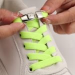 1Pair No-Tie Shoelaces With Buckles For Sneakers Sports Shoes - Image 14