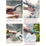 1Pc Handheld Sprayer High Pressure Air Pump Manual Sprayer With Adjustable Nozzle Continuous Hand Pump Pressure Sprayer Top Garden Supplies - Image 8