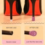3 Sets High Heel Shoes Heel Protectors Silent Wearable Anti-Slip Sound-Absorbing Heel Protectors, Grass Wedding Office And Party Anti-Slip Heel Protectors - Image 11