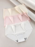 3 Packs Of Seamless Briefs With Mid-Rise Waist - Image 10