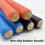 5A Maple Wood Tip Drumsticks With Non-Slip Rubber Handle: Perfect For Beginners - 5 Colors Available! - Image 8