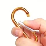 10Pcs Portable Outdoor Hanging Buckles And Alloy Keychains - Perfect For Carrying! - Image 8