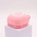 Soft Pet Bath Massage Gloves With Gentle Brush Bristles - Safe & Comfortable Dog & Cat Grooming Brush, Non-Slip Grip, Durable Plastic & Design For Sensitive Light Beige, Easy To Clean, Suitable For Puppies, Small & Large Dogs, Petsafe Material, Puppy Care - Image 14