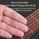 4Pcs Guitar Finger Pads Silicone Non-Slip Finger Protectors For Violin, Mandolin, Bass, Drummer - 3 Sizes - Image 4