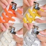 Cosylee Magnetic No-Tie Elastic Shoelaces - 1 Pair, Fashionable & Easy For Sneakers And Boots, Lazy, Suitable For Sports Shoes - Image 12