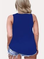 Solid Criss Cross Tank Top, Casual Summer Versatile Sleeveless Top, Women'S Clothing - Image 8