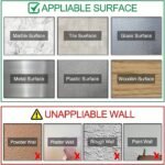 1 Roll Transparent Double Sided Nano Tape, Waterproof Wall Stickers, Reusable Heat Resistant, Bathroom Home Decoration Tapes Nano Double Sided Tape, Heavy Duty Transparent Adhesive Strips, Strong Sticky Multipurpose Reusable Waterproof Mounting Tape - Image 18