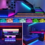 30M/98.4Ft 5V Led Strip Set 5050 Rgb Colorful 24-Key Ir Bt Controller Tv Background Ambient Light, Suitable For Living Room, Bedroom Neon Light Flashing, Flexible Cabinet Light Home Office Decoration - Image 10