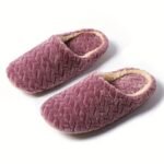 Women'S Fluffy Home Slippers, Soft & Comfortable Indoor Slides - Image 3