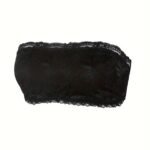 Plus Size Sexy Tube Bra, Women'S Plus Solid High Stretch Lace Strapless Bandeau Tube Bra