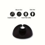 5-Pack Usb Cable Organizer, Cable Winder, Tie Holder, Wire Management Organizer, Cord Clip, Office Desktop Phone Cable Holder, Cable Organizer Clip, Wall Holder Cable, Cable Cord Protector, Cord Organizer Hook, Wire Wall Organizer Clip - Image 10