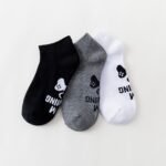1 Pair Men'S "I'M Gaming Do Not Disturb" Novelty Socks - Black With White Lettering & Game Controller Graphics, Spandex/Polyester Blend, Comfortable & Breathable For Gamers - Image 10