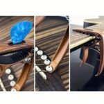 3-In-1 High-Quality Zinc Alloy Metal Guitar Capo - Includes 1 Metal Guitar Pick. Suitable For Capo, Pick Storage, And Bridge Pin Puller. Compatible With Acoustic, Electric, Classical, And Ukulele Guitars - Image 8