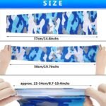 2Pcs Arm Sleeves - Warm, Cooling, Sports Sleeve Hand Covers For Running, Fishing, Cycling | Durable Textile Material, Black With Colorful Patterns, Hand Washable, Sports Armwear | Patterned Sleeve | Woven Texture - Image 4